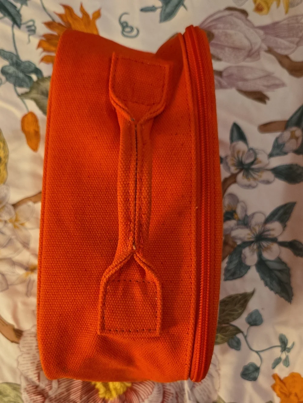 Origins Orange Travel Makeup Pouch, NWT
